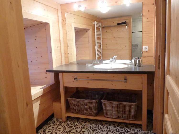 salle de bain 2 hébergment vercors