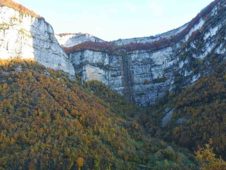 routes gorges de la Bourne Vercors
