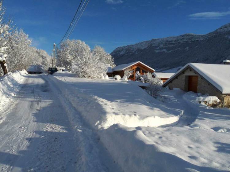 le hammeau des glénats en hiver