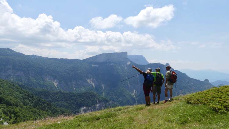 La traversée du Vercors en Avril