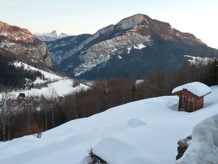 Patrick en plein déneigement