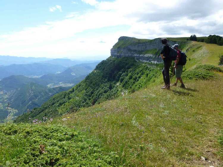 Randonnée sur les Hauts plateaux dans le Vercors