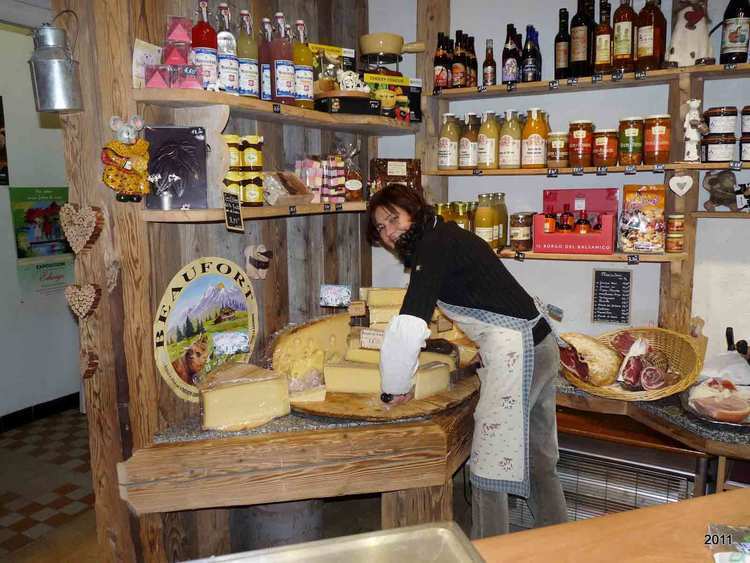 Les fromages à la crèmerie du Vercors sont divins