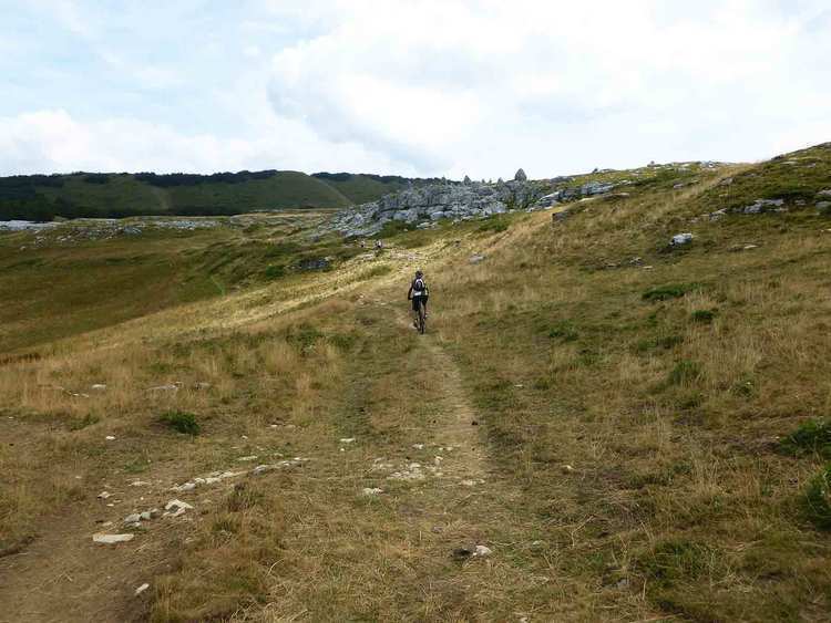 vtt à Font d'Urle dans le Vercors